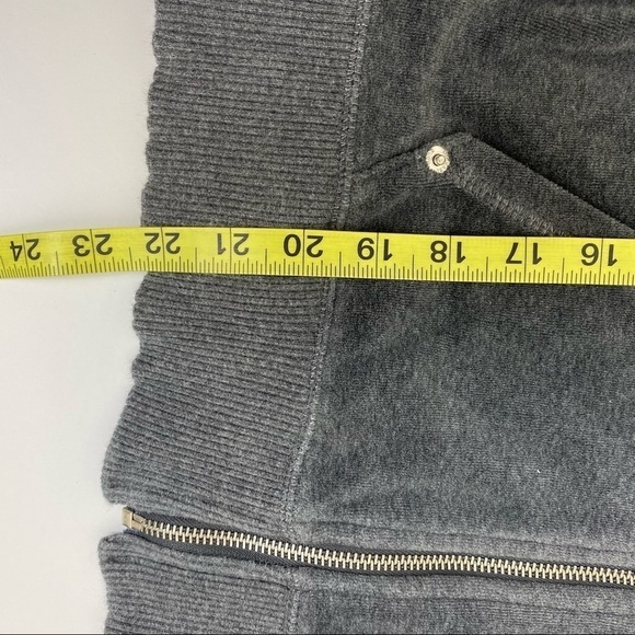 Michael Kors Grey Velvet Jacket Small - Picture 4 of 6